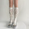 Milky white background milky white knot