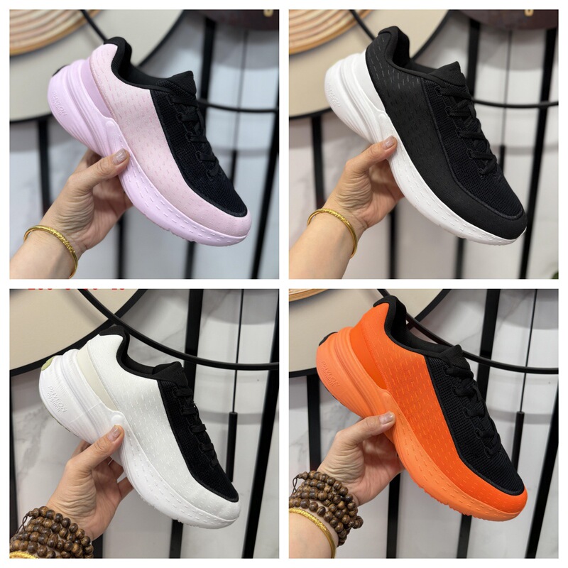 Foreign Trade Uplift Sc Air Cushion Shock-Absorbing Anti-Slip Running Shoes Mesh Breathable and Comfortable Men's and Women's Casual Sports Shoes