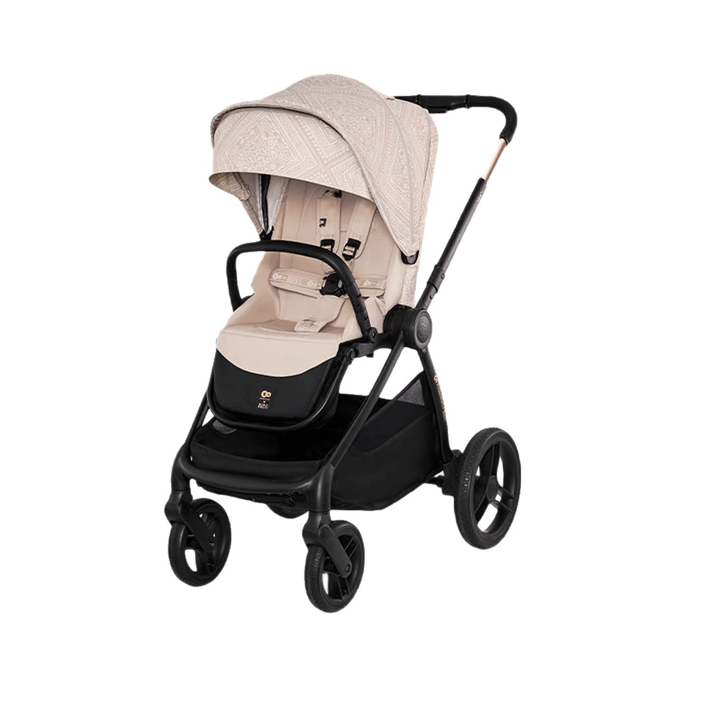 "Stroller with seat, children's trolley, folding tower, can sit and lie"
