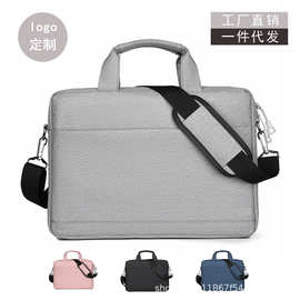 笔记本手提电脑包商务大容量斜挎公文包16寸多功能外星人游戏本包