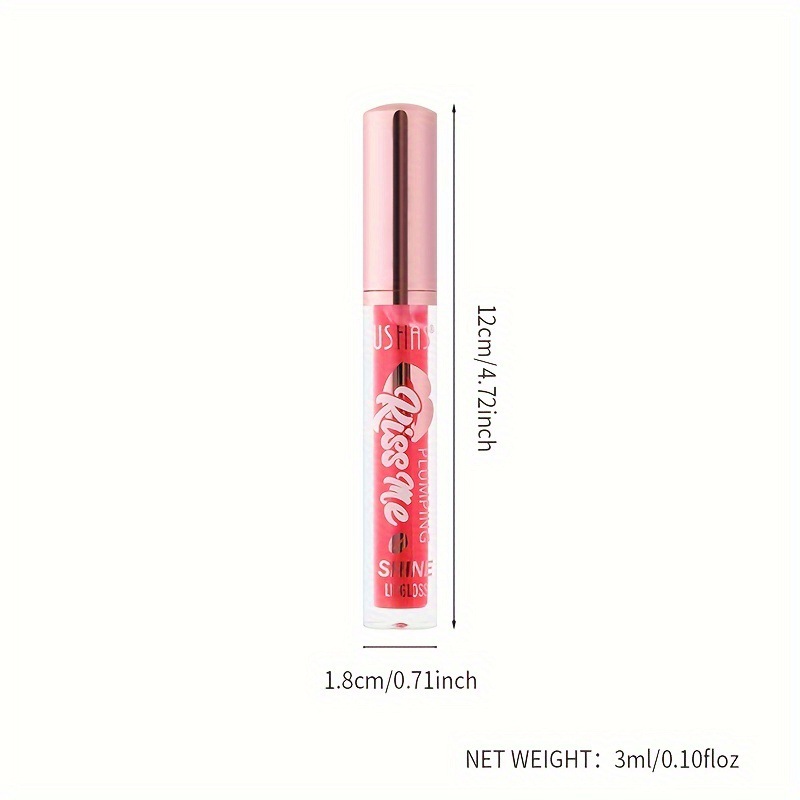 USHAS Comercio exterior europeo y americano Glaseado de labios hidratante transfronterizo Brillo de labios Hidratante Aceite de labios Nuevos productos Ilumina LG2589