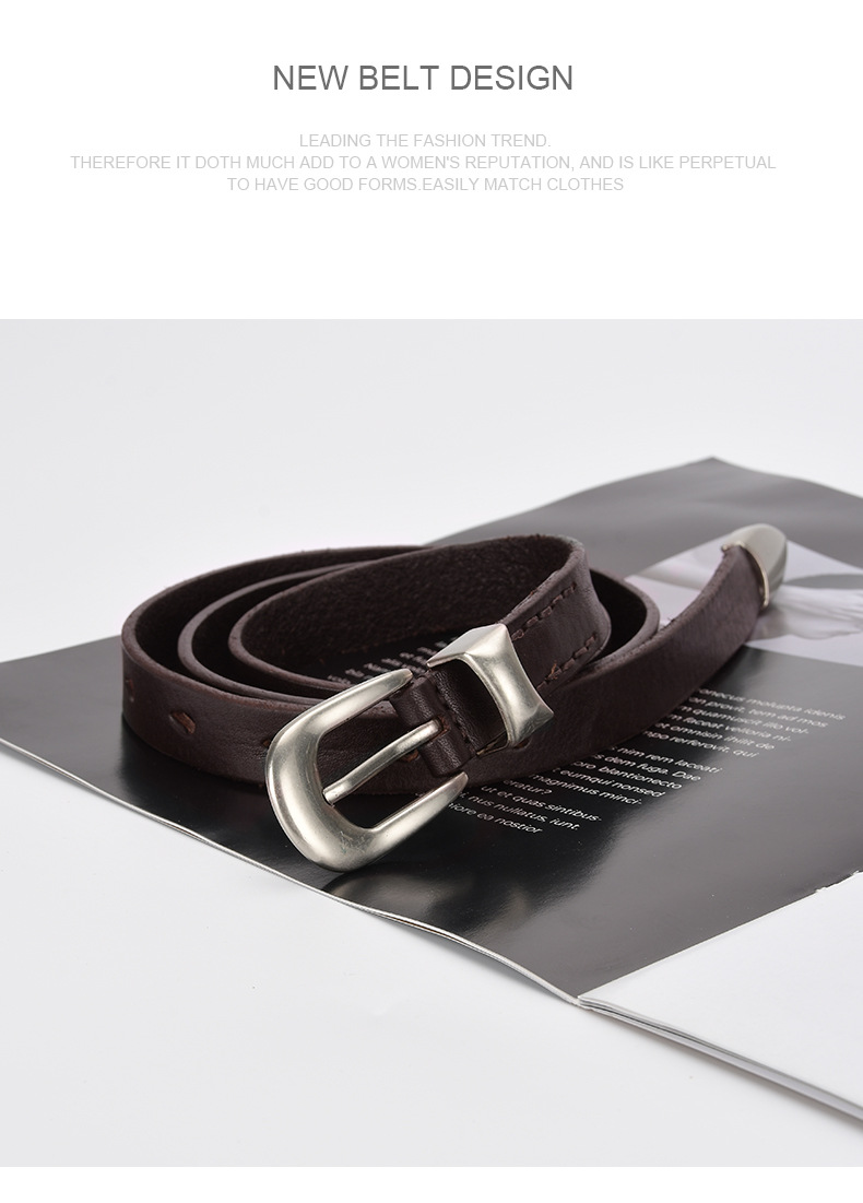 2024 New Retro European and American Versatile Head Layer Cowhide Thin Belt Belt Belt Women's Alloy Needle Button Personalized Matching Jeans Belt_voghion.com