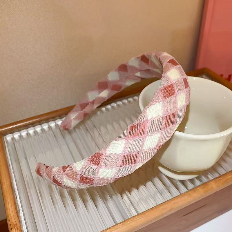 Nueva diadema de celosía de primavera y verano en busca de sueños, diadema de celosía fina de hadas, diadema de celosía femenina, horquilla de todo fósforo, accesorios para el cabello al por mayor