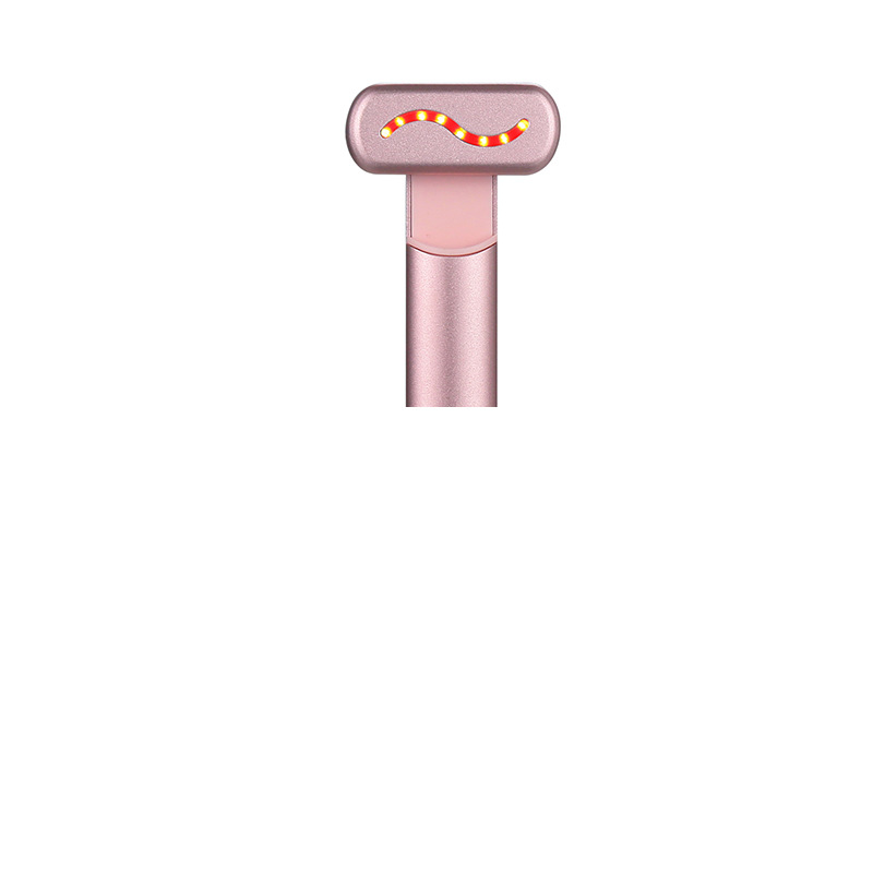 Fábrica de explosión transfronteriza eléctrica herramienta de belleza de ojos, dispositivo de introducción de masaje de compresión en caliente de vibración para diluir el círculo oscuro de los ojos delgado instrumento de belleza