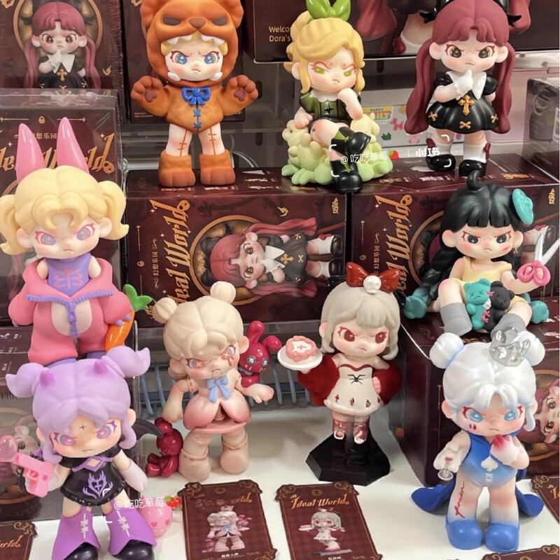 In-Stock Dora Fantasy Paradise Series Big Sister Sixth Generation Blind Box Collectible Toy Gift