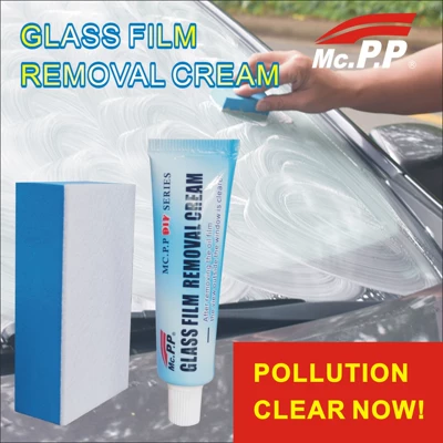 Glass agent cleaning remove surface scratches