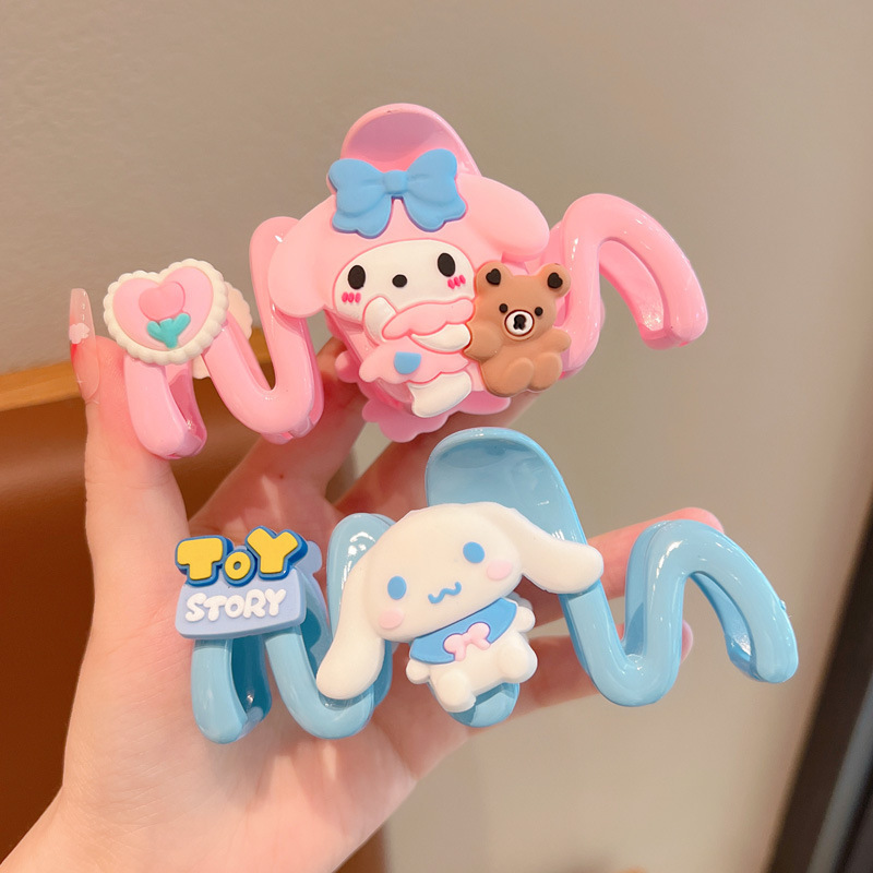 Estrella DE LOS NIÑOS Delu clip de pelo bebé lindo horquilla clip tocado nueva niña espalda tiburón clip horquilla