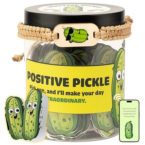 Cross Border Positive Pickle Emotional Cards Positive Pickle Emotion Affirmation Card NFC