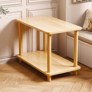 Small Table Sofa Side Table Coffee Table Household Movable Bedroom Small Apartment Bedside Table Storage Rack Simple Rental House