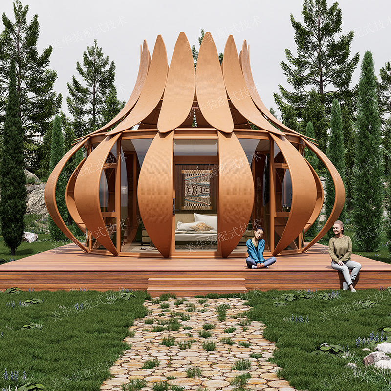 Habitación de cielo estrellado independiente de lujo ligero, hotel al aire libre, campamento, casa de huéspedes a prueba de viento, casa de burbujas, tienda de barbacoa, mercado nocturno, cabina de tienda de celebridades de Internet