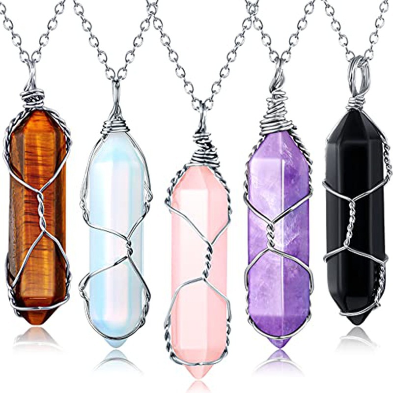 Fashion Geometric Crystal Plating Pendant Necklace 1 Piece