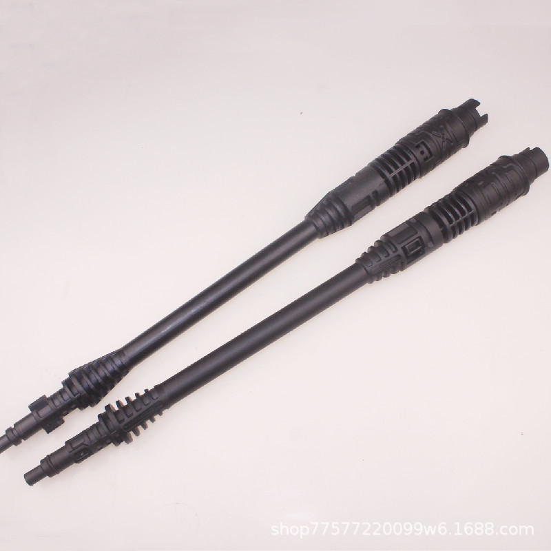 无线高压洗车机分体杆 高压喷枪无线洗车枪配件 快插型万能喷头