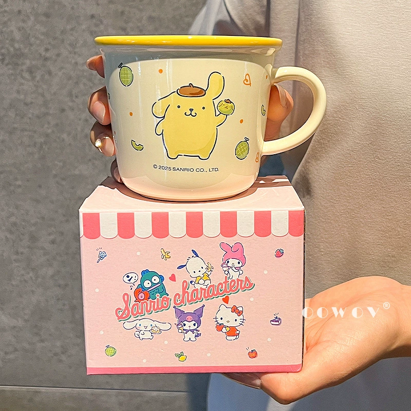 Mug (Sanrio Hello Kitty) 330 ml ceramic mug, children's gift design