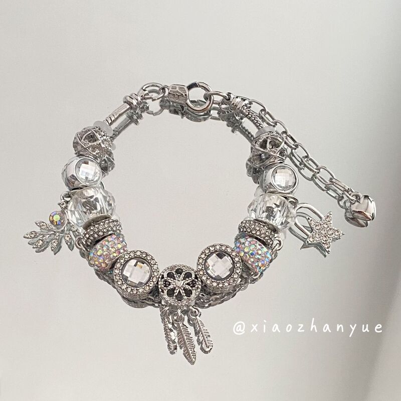 Ocean Star Bracelet Dream Catcher Pan's New European and American Popular DIY Lucky Grass String Charm Ladies Bracelet