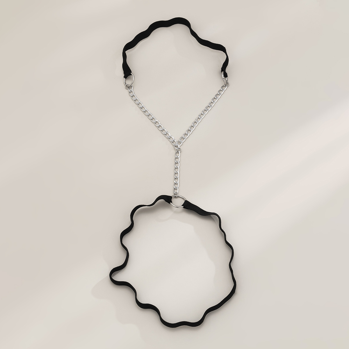 1 Piece Fashion Bow Knot Cloth Lace Artificial Rhinestones Womenu0027S Body Chain