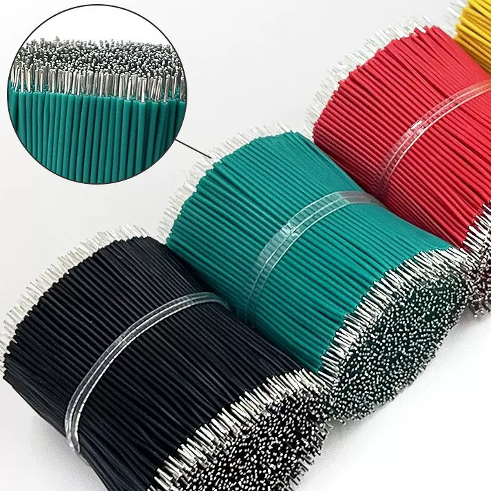 双头镀锡1007电子线两头上锡PVC绝缘电子线电器设备玩具导线加工