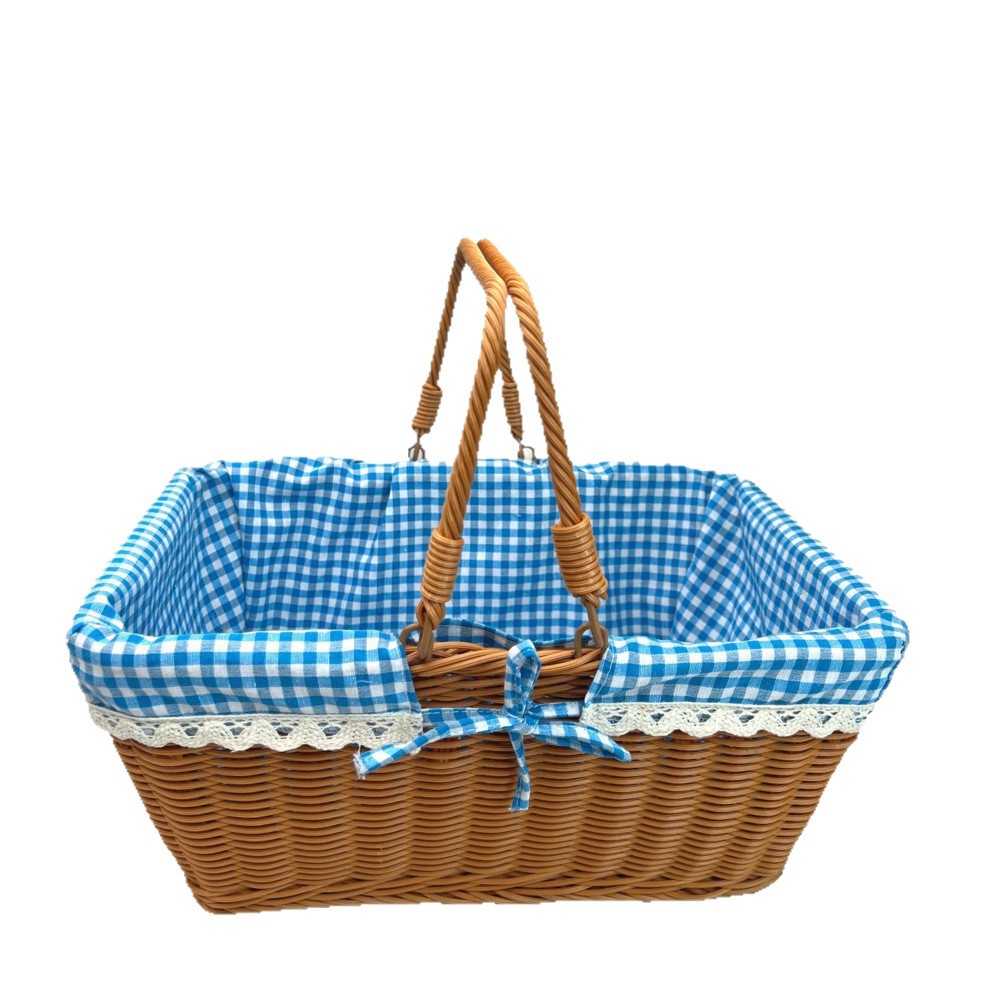 Cesta Portátil para Picnic y Compras para Frutas y Verduras image 6