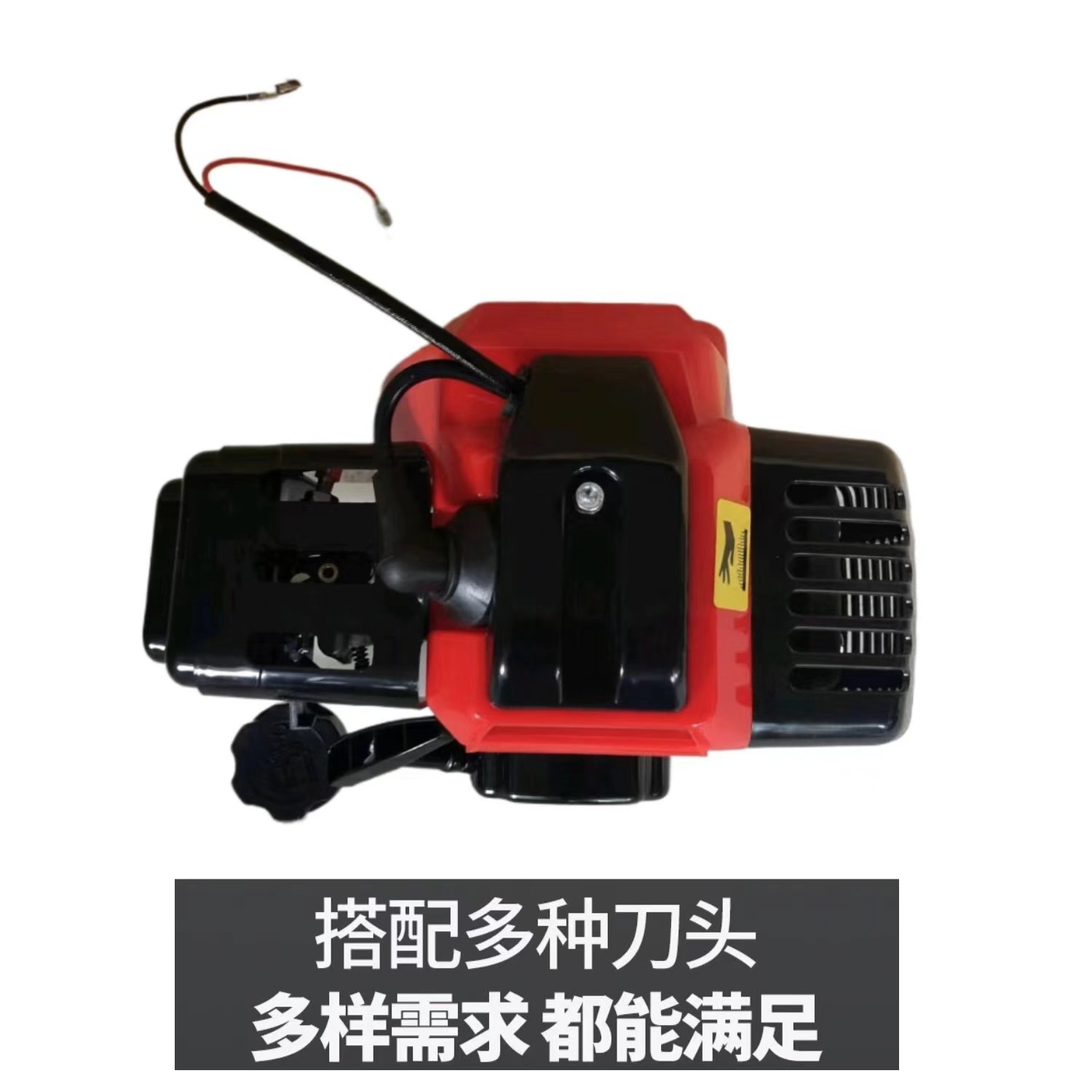 Máquina de deshierbe Máquina de deshierbe de suelo suelto de recuperación de tierras para el hogar, artefacto de cosecha de gasolina agrícola, desbrozadora de incendios forestales