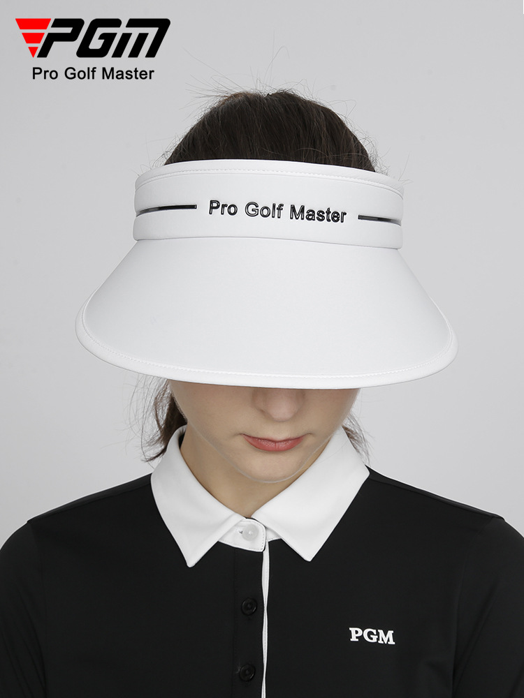 Mũ golf nữ PGM vành rộng chống nắng, kiểu hở đỉnh, vành 27cm — MZ048-màu trắng, MZ048-Đen (đen từ đen), MZ048-Màu đen, MZ048-màu tím nhạt
