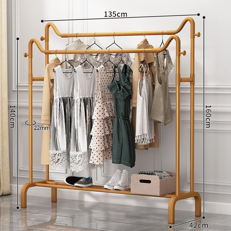 더블 폴 골드 130 코트 랙