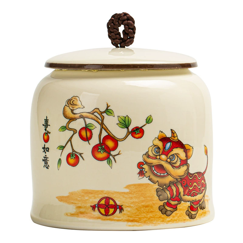 Ceramic tea, universal storage box, storage system, high-quality style