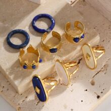 ̩��ŷ���������Ȼʯ��ָ�߼���ins��ָ���Ѹ����ο羳��Ʒrings