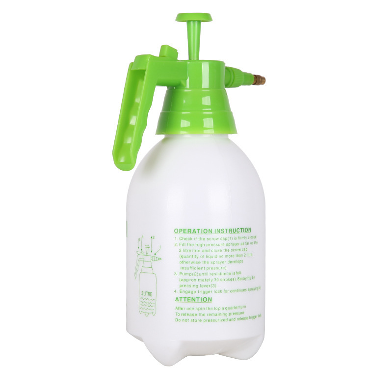 OEM mercado manual neumático jardinería rociador de plástico de riego botella de mano puede personalizar logotipo eslogan image 5