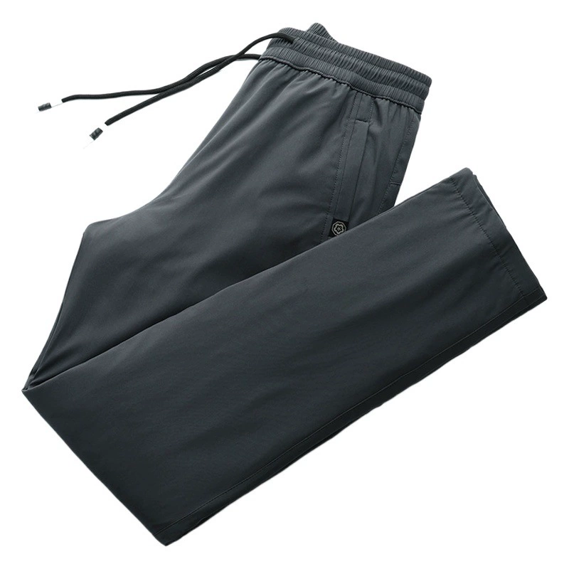 2020 мужские плюшевые толстые зимние пуховые штаны белые утиные пуховые штаны теплые штаны для защиты от холода спортивные штаны на открытом воздухе 90 бархат