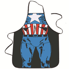 Cross-border supply chain creative fashion superhero personalized funny playful sexy sleeveless with LOGO printing