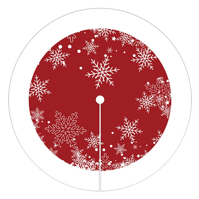 Transfronterizo Amazon Navidad estera redonda alfombra de Navidad Americana casa de vacaciones decoración alfombra de la puerta