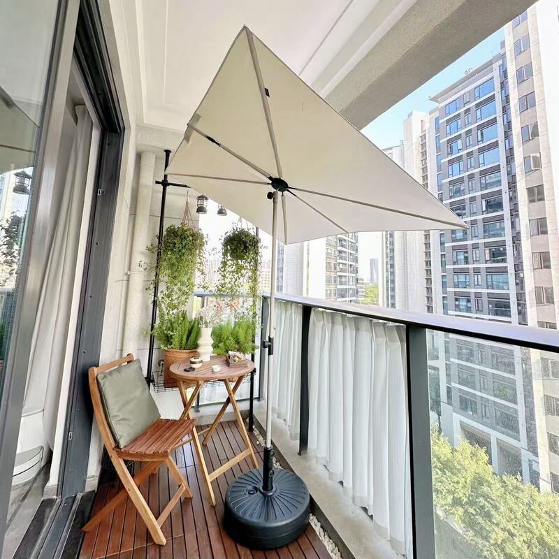 Outdoor courtyard parasol, stall umbrella, outdoor large sun umbrella, night market coffee and milk tea shop garden folding center-pole umbrella Outdoor courtyard parasol, stall umbrella, outdoor large sun umbrella, night market coffee and milk tea shop garden folding center-pole umbrella