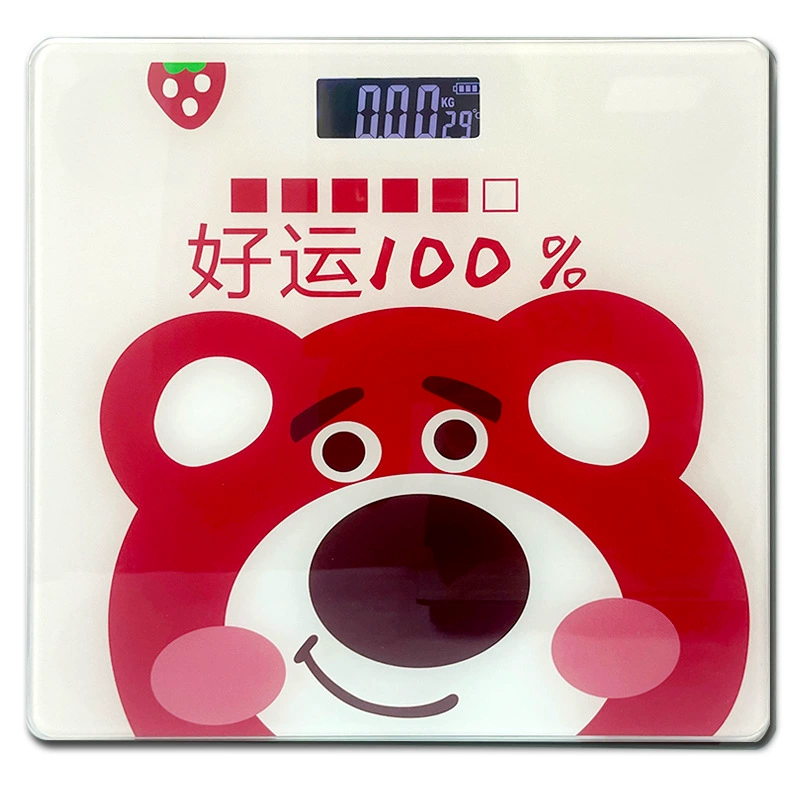 Весы для домашнего использования, весы в форме сердца, милые мультяшные весы, прочные весы для общежития для девочек, электронные подарочные весы, весы для тела до 180 кг