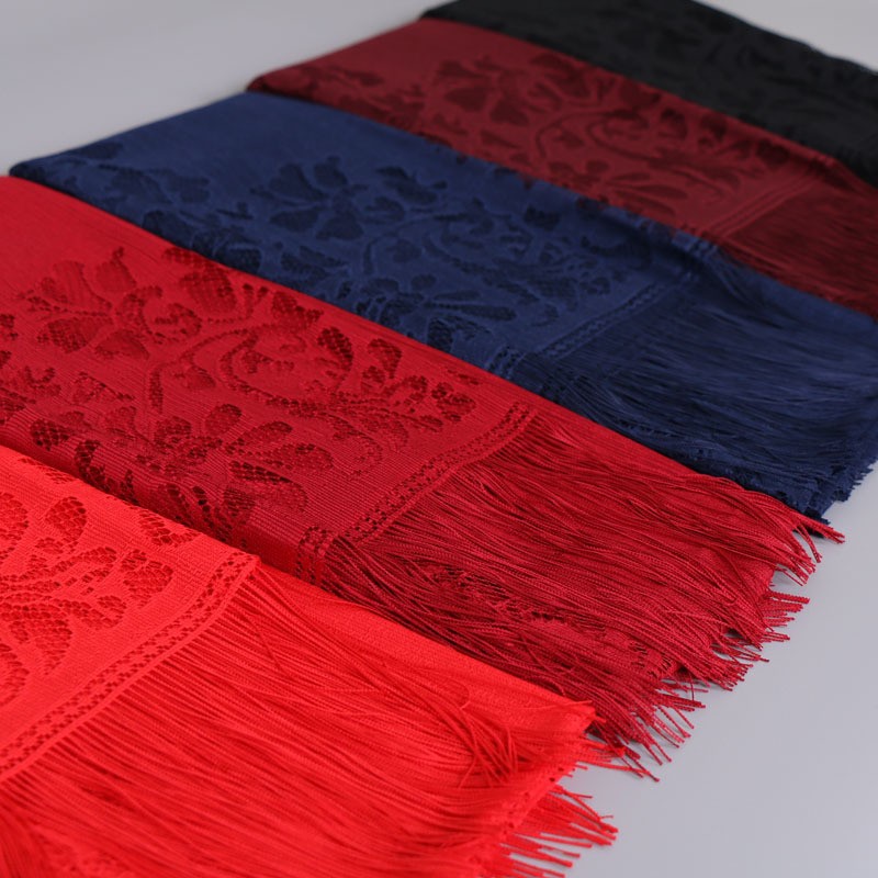 Nueva toalla larga bufandas cubiertas de encaje sólido hueco bufandas de fijación de silla mujer de moda universal protección solar