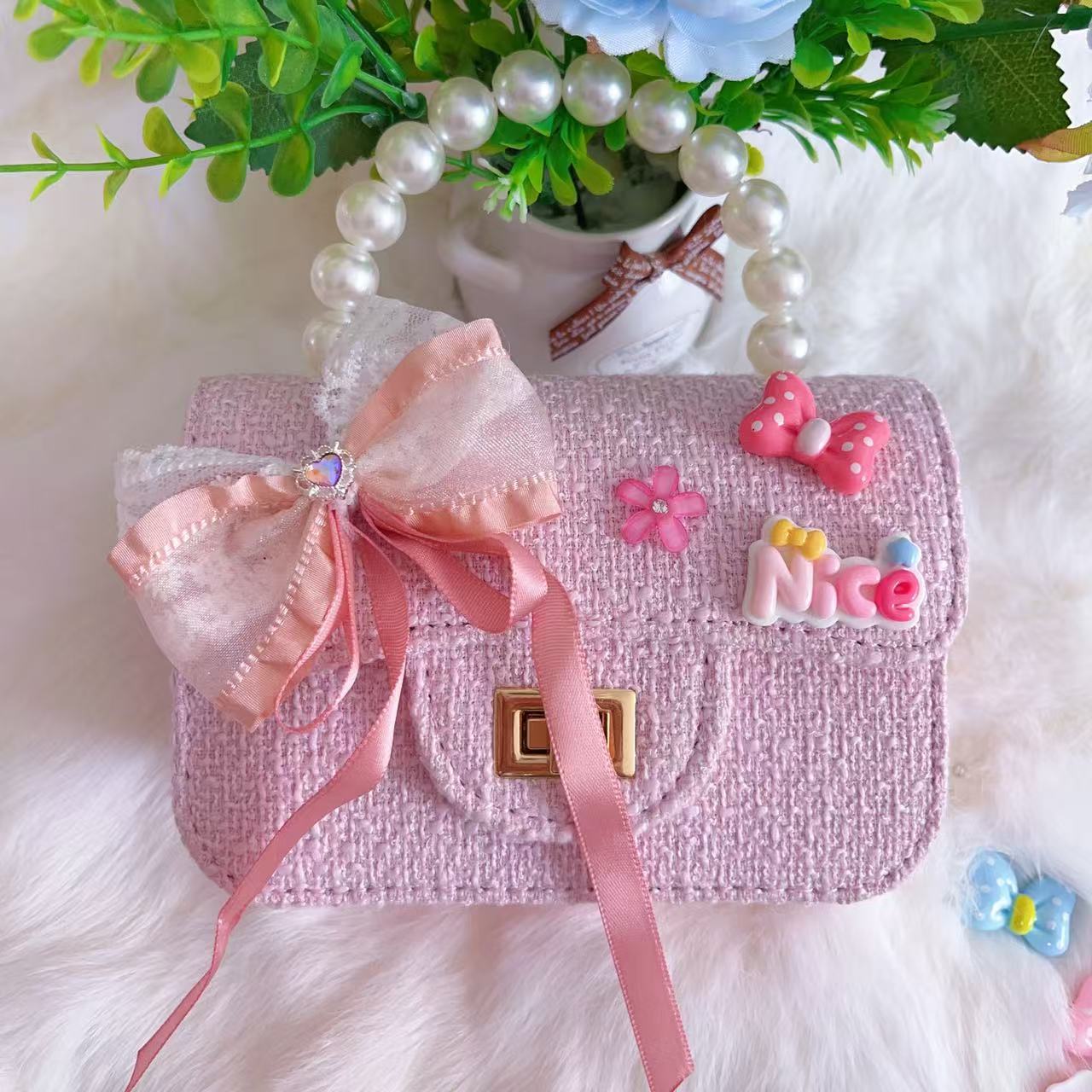 Niños bolso de hombro niñas nuevo Kulomi jade cane bolso de perro flash de moda lindos bolso de mochila