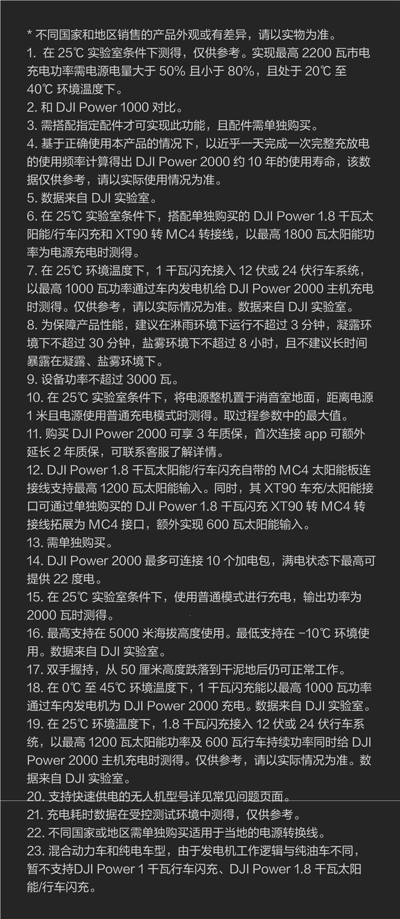 Dji Outdoor Mobile Power Supply 220V Large Capacity 2 Kilowatt-Hour 3000W High Power Dji Power 2000 for Self-Driving