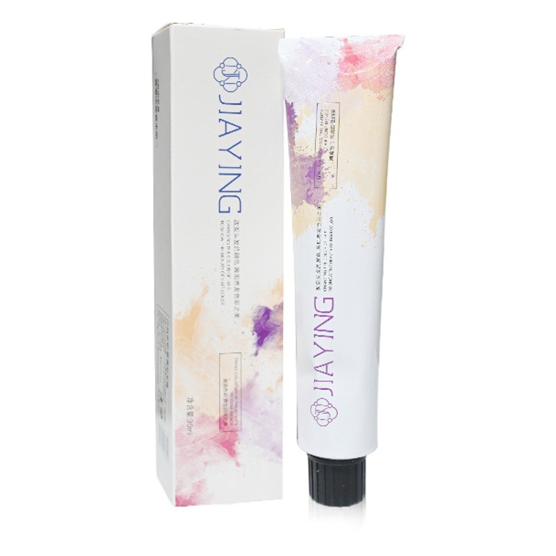 Jiaying blue perfume cover white hair dye factory wholesale single men's and women's black brown barber shop special dye cream