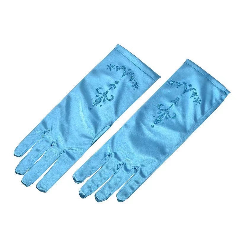 Fábrica directa de hielo y nieve con guantes princesa Elsa juguetes de rol para chicas guantes de impresión de sardinas