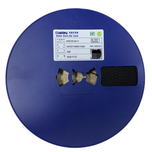 瞬态抑制二极管 BDFN2C051V40  DFN-2L 双向TVS 5V 1A峰值脉冲