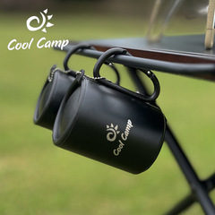 Cooler Outdoor Camping 304 Stainless Steel Double-Walled Cup Insulated Coffee Cup Tea Cup Beverage Cup Hiking Hanging Cup