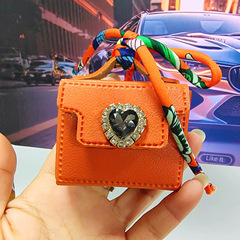 Fashionable Factory Trend Emma Diamond Mini Bag Earphone Storage Bag, Zero Wallet Creative Bag, Keychain Pendant