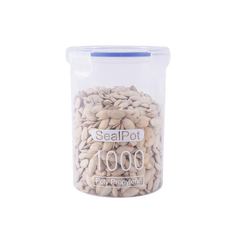 恵司食品級密封缶キッチン冷蔵庫新鮮保持収納ケースプラスチック貯蔵タンク分注五穀雑穀タンク|undefined