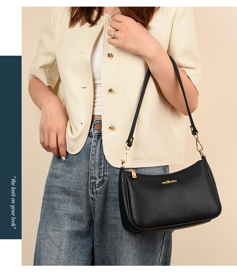 Small Bag Women's Bag New Niche Design Underarm Bag Fashionable And Versatile Trendy Single Shoulder Crossbody Bag_ipsvogv.com