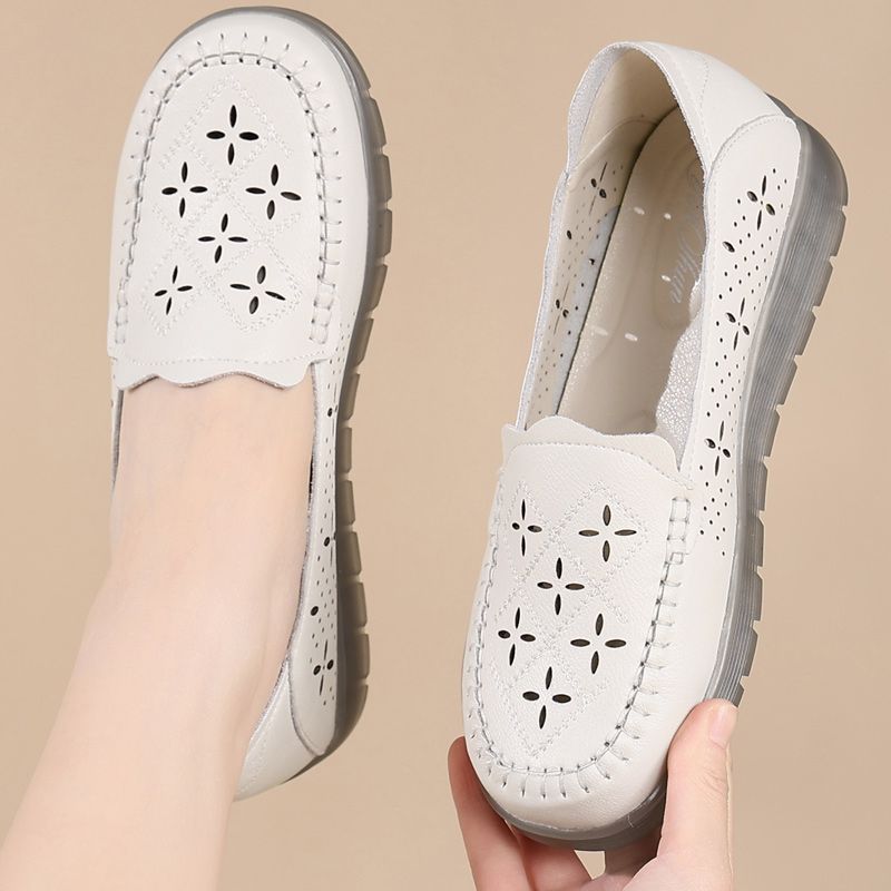 2025 zapatos al por mayor transfronterizos una agencia de comercio exterior al aire libre viajes al aire libre XiaoShan Tong estación independiente hueco zapatos de madre