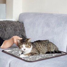 亚马逊宠物用品防水耐磨加热垫 猫狗保暖电热毯宠物电热毯