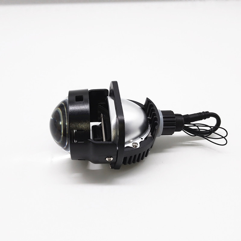 Faros LED de automóviles 2.5 Lentes láser de doble luz LED 65W controladores externos sin pérdidas actualizaciones de lámparas