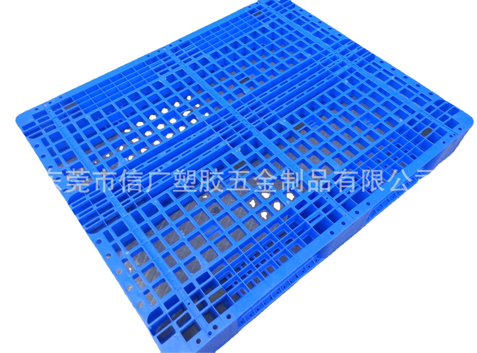 塑料托盘川字形 四面叉车卡板 蓝色出口环保栈板1200*1000*150mm
