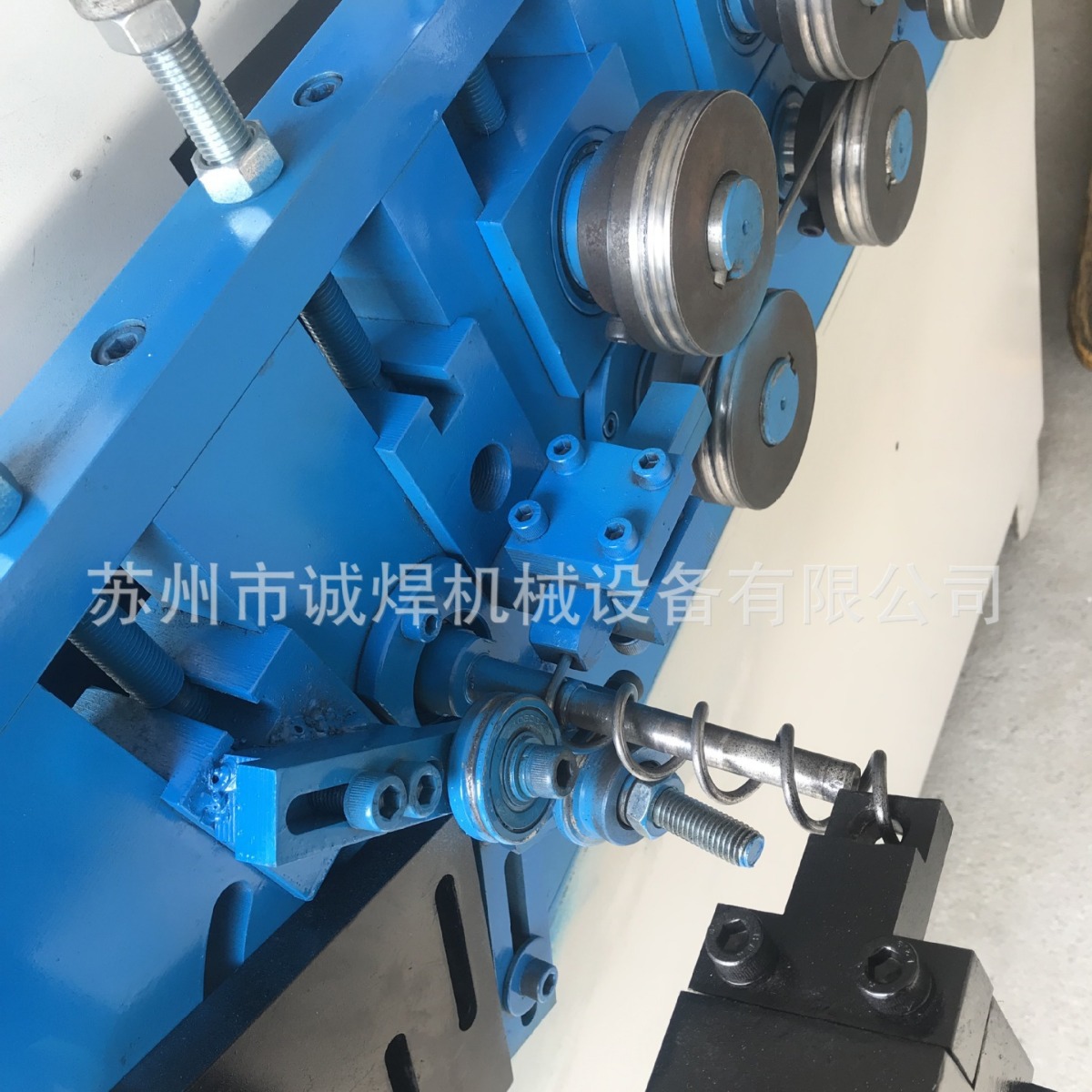 苏州诚焊供应仓储笼弹簧机、仓储笼卷簧机、仓储笼卷簧设备