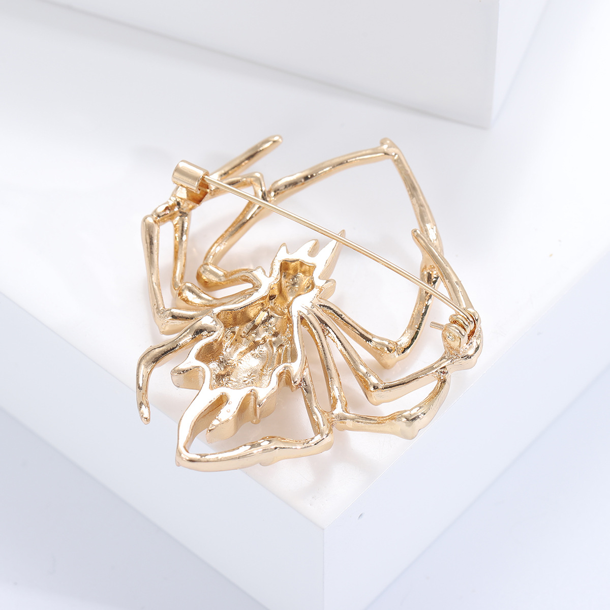 20g Weight Brooches Classification Holiday, Daily Occasion Alloy Material Halloween Festival Spider Pattern Women's Gender Casual, Simple Style Style Casual Simple Style Pin Spider Alloy Women's Brooches 6