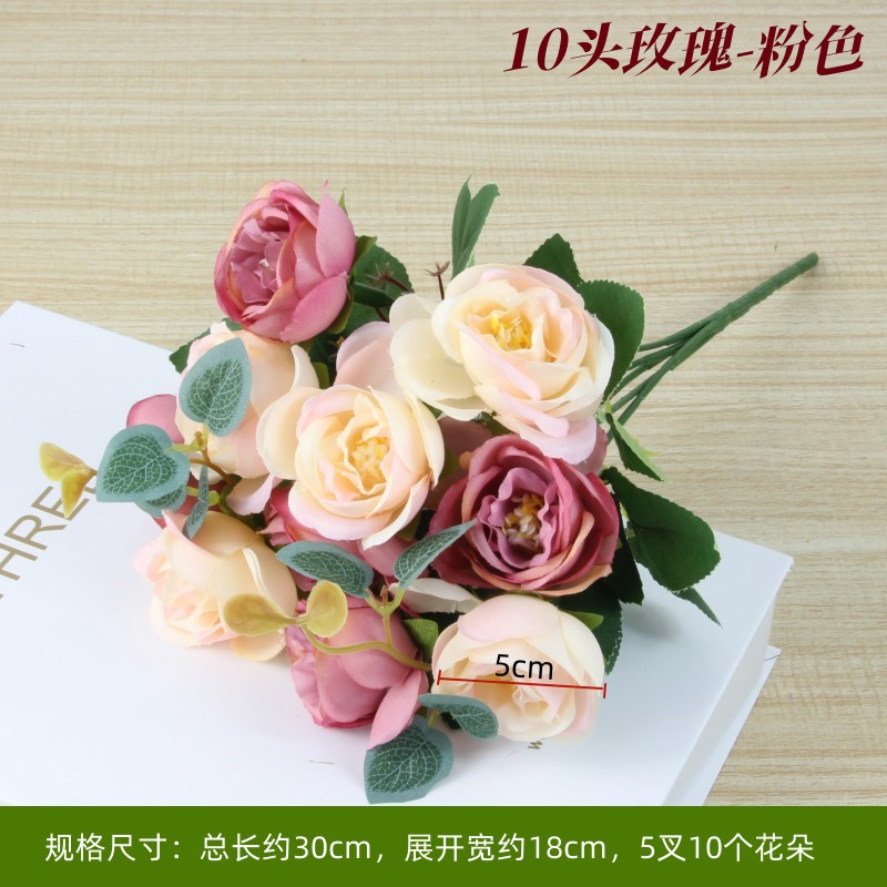 10 rose powder