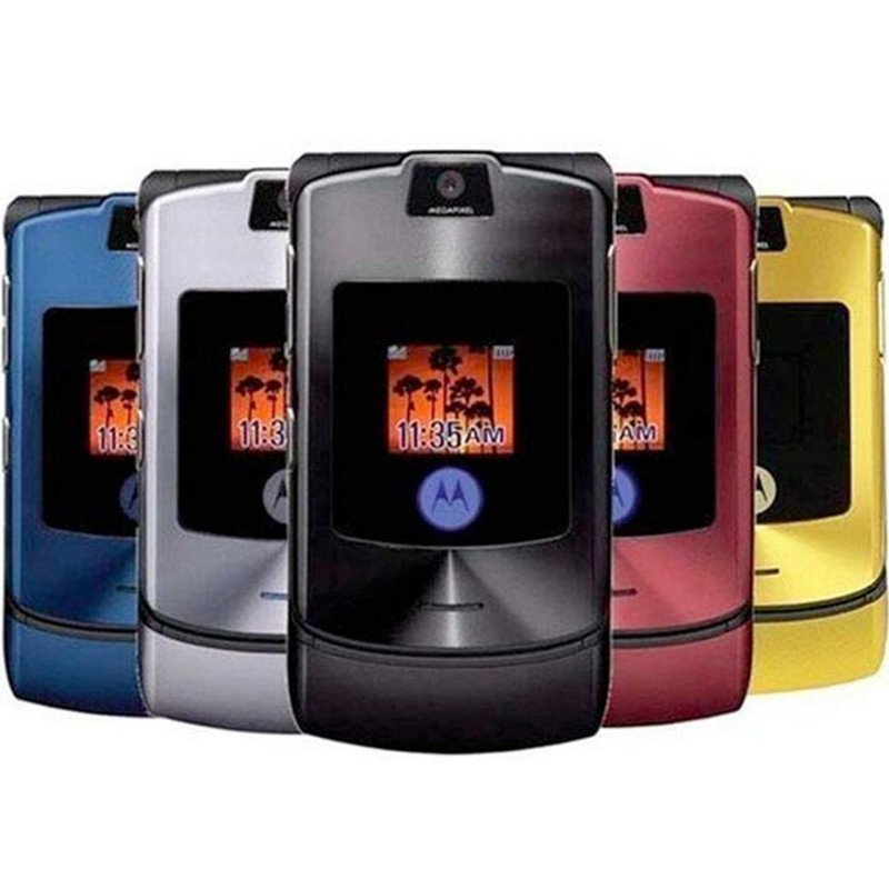 Wholesale Supply of V3I Classic Mobile Phone with Upgraded Blade Design, Supports Memory Card Multimedia, Suitable for Traditional Phones, Foreign Trade